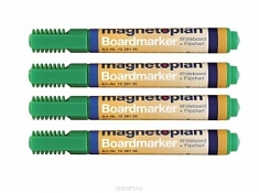 Набор зеленых маркеров Magnetoplan